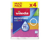 VILEDA Sciereczka microfibra Colors 4 szt. - 394346 - zdjęcie 1